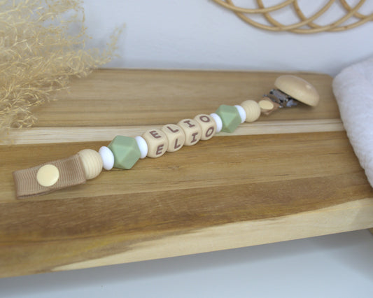 Attache tétine classique en silicone