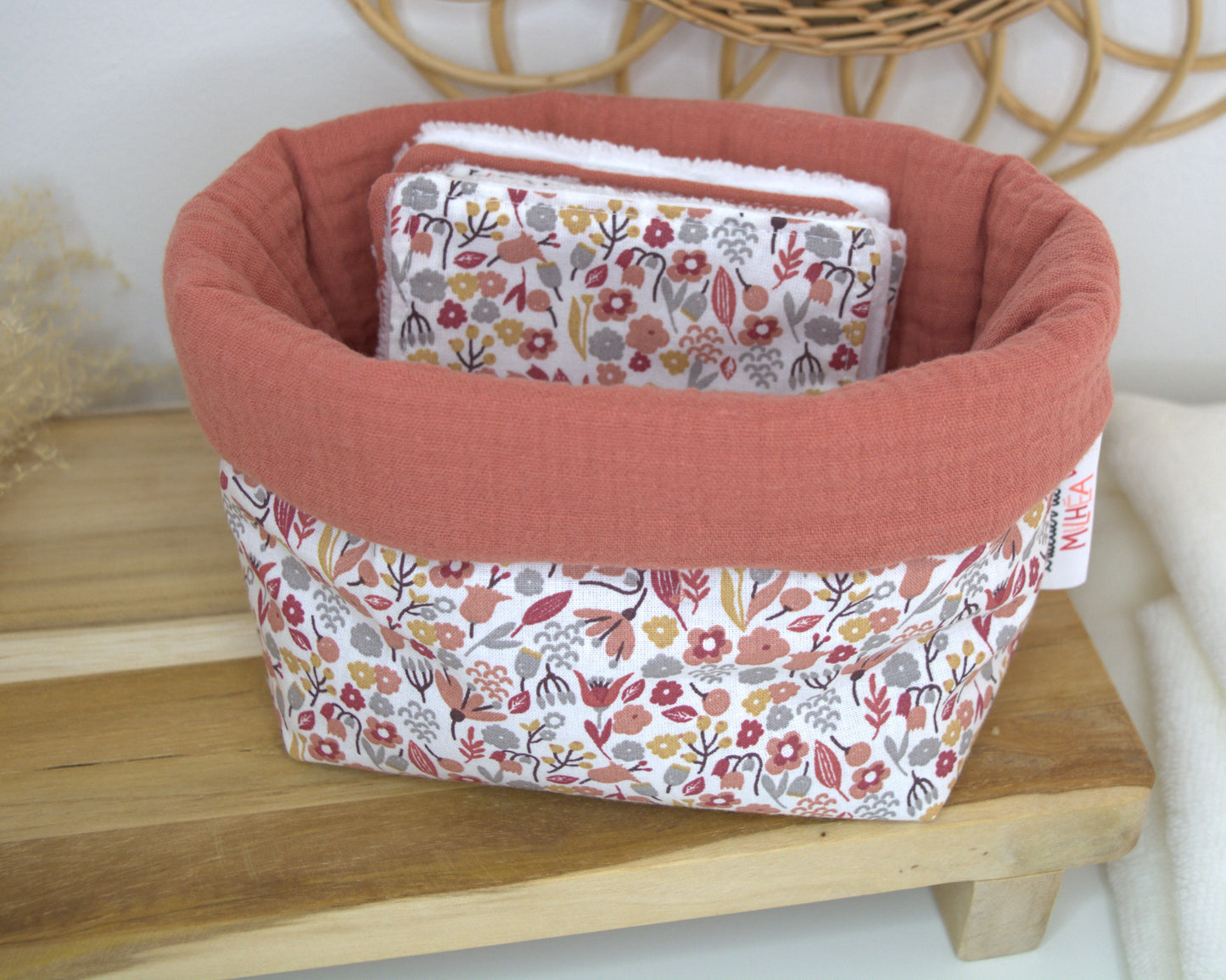 Paniers en tissu personnalisés