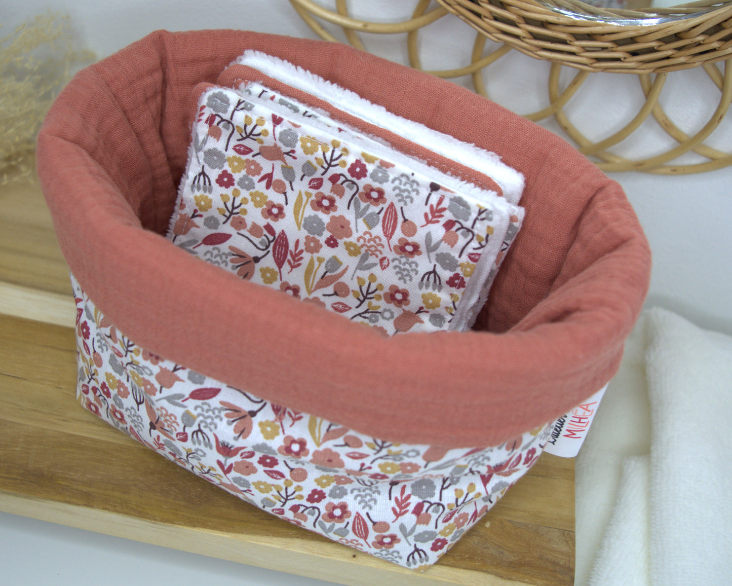 Lot de 7 lingettes lavables