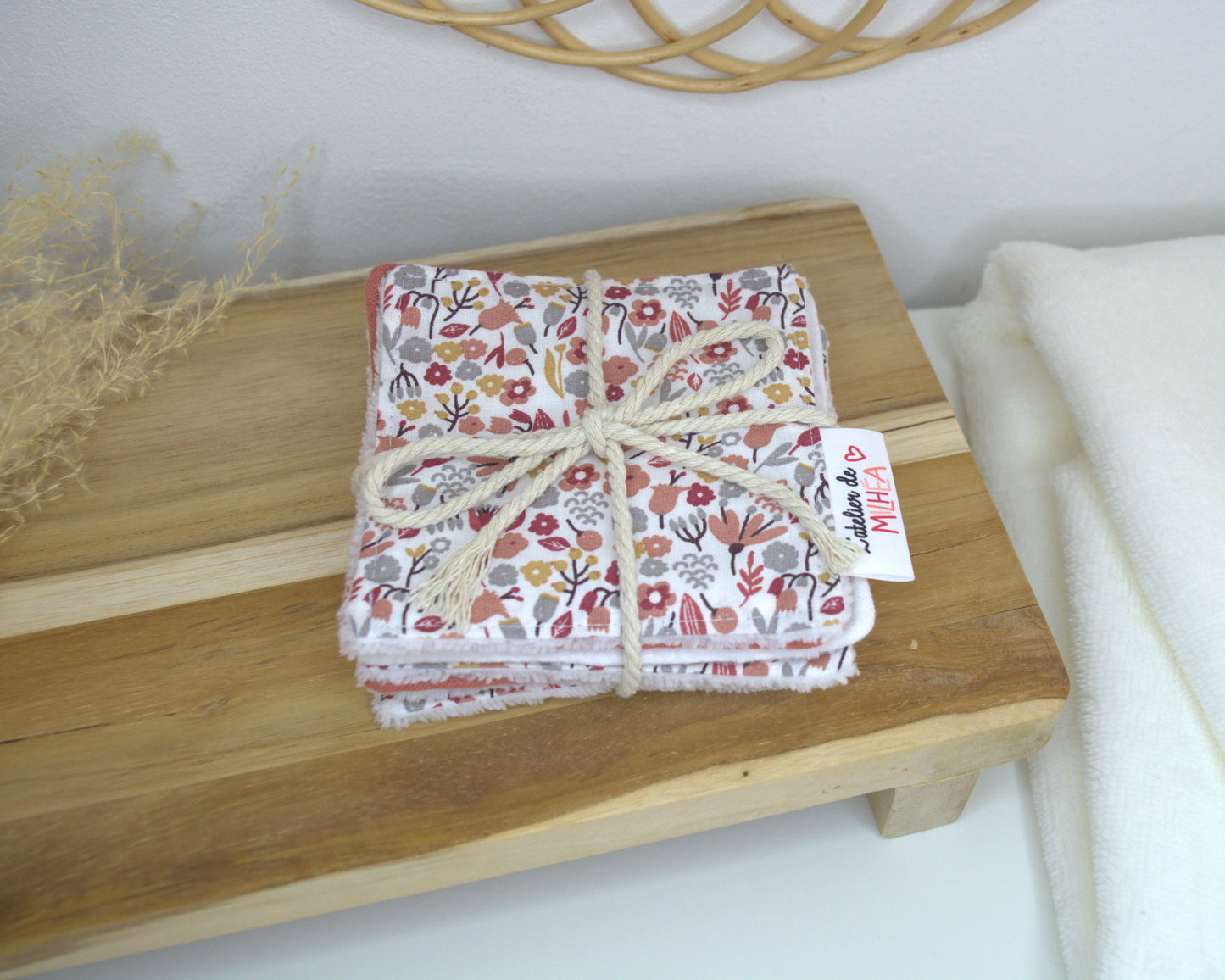 Lot de 7 lingettes lavables