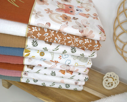 Protège carnet de santé personnalisé - Double gaze