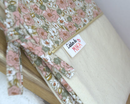 Protège carnet de santé personnalisé - Coton