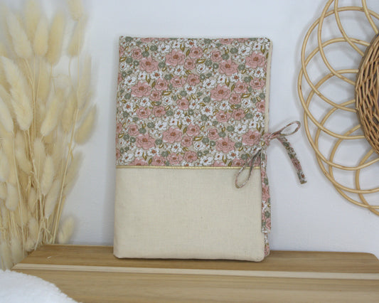 Protège carnet de santé personnalisé - Coton