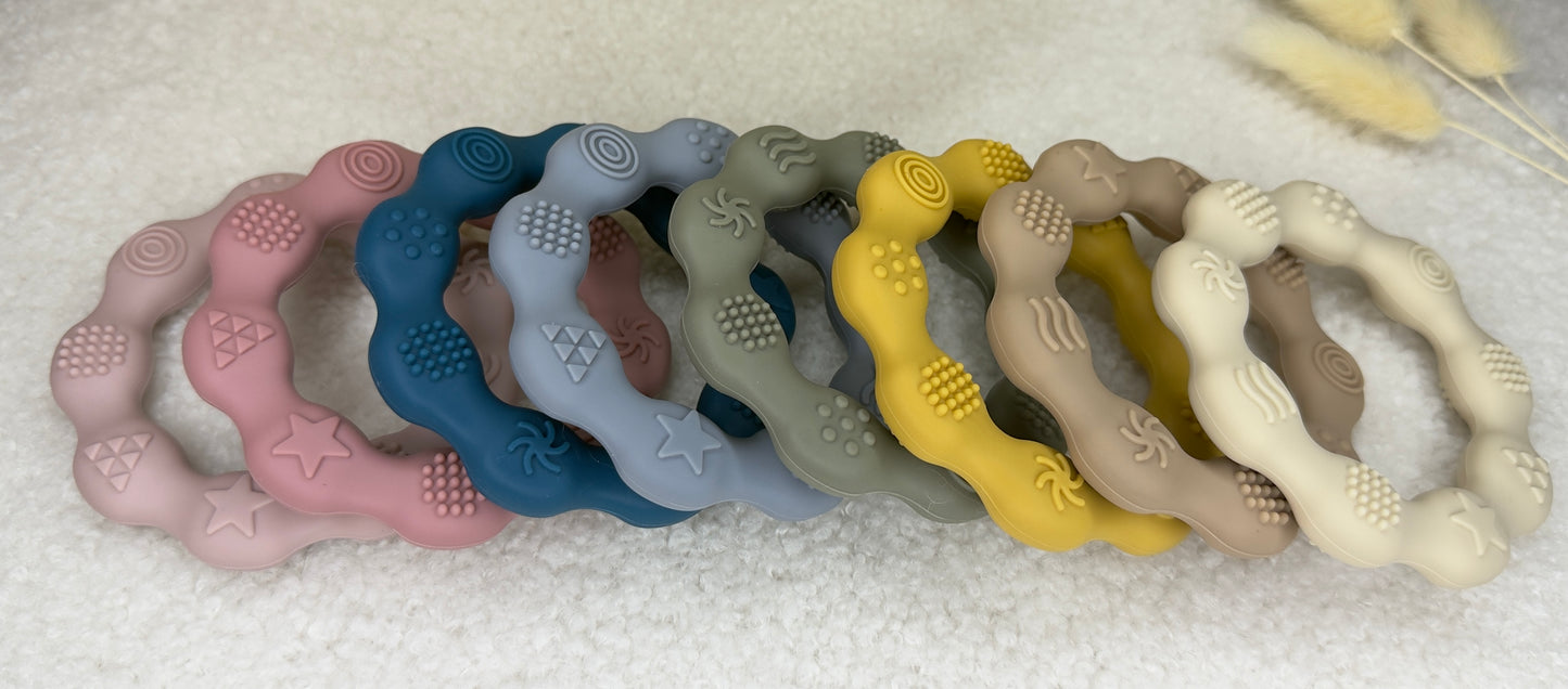 Anneau de dentition en silicone
